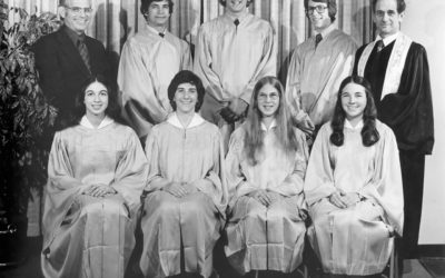 Temple Beth Am Confirmation Class, 1978