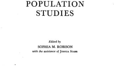The Jewish Population of Buffalo, 1938