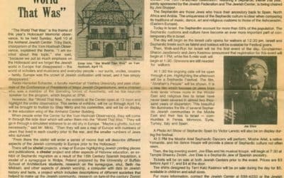 Federation News Buffalo NY Vol 6 #4 March April 1983