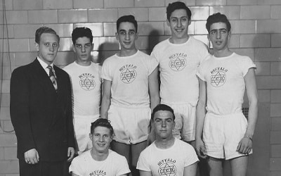 Buffalo Jewish Community Building basketball team, c. 1930s