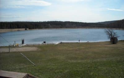 Lake view, Camp Lakeland, 2009