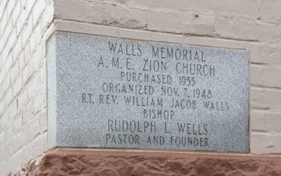 Walls Memorial A.M.E. Zion Church, 1955