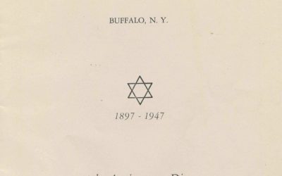 Hebrew Benevolent Loan Association, 50th Anniversary Booklet, 1947