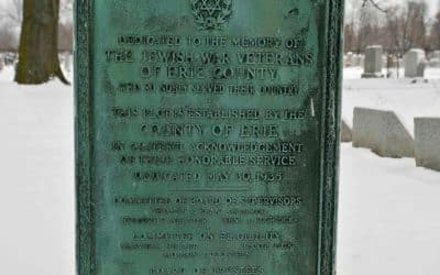 Jewish War Veterans, Buffalo Frontier Post no. 25, Soldier’s Memorial