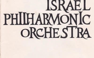 Israel Philharmonic Orchestra Plays at Kleinhans, 1960