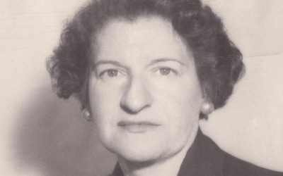Celia Slohm (Bernstein), National President of Junior Hadassah,1934