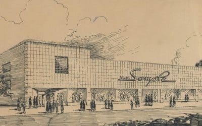 The Sample Store Sketch of Expansion 1947