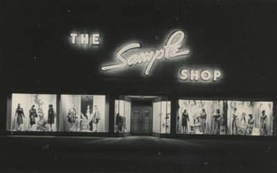 Neon at Night, The Sample Shop, c. 1950s
