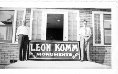 Leon Komm and Son Monuments