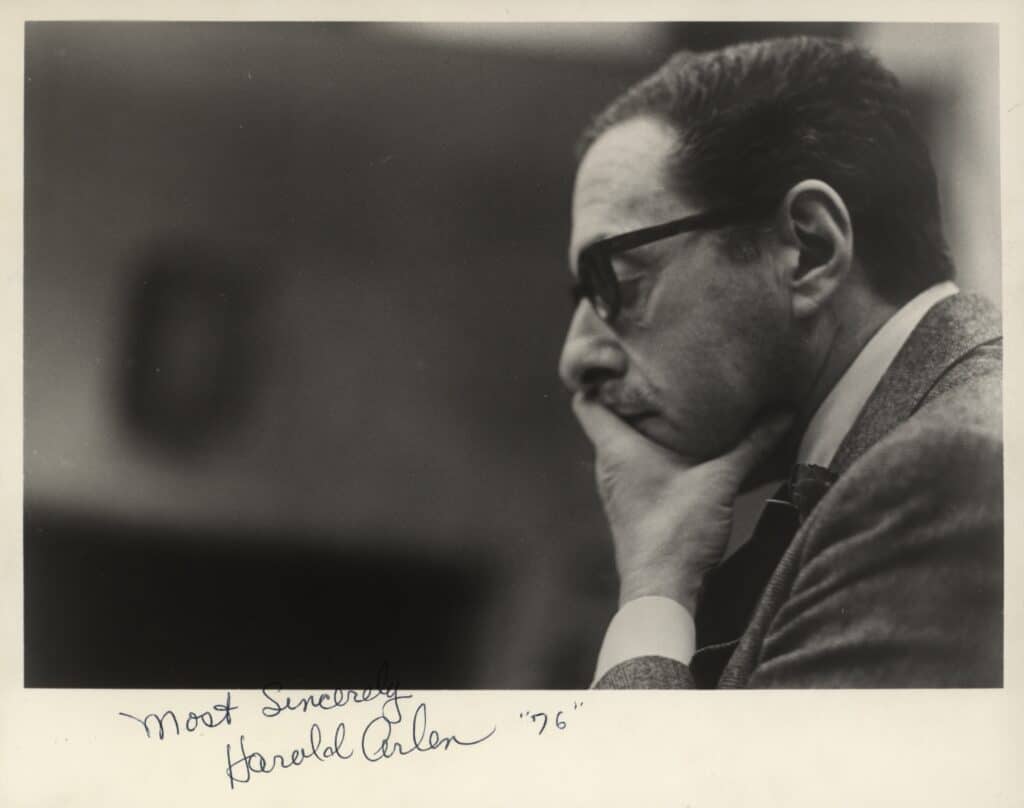Remembering Harold Arlen Jewish Buffalo History Center