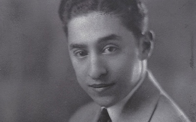 Harold Arluck in his early twenties
