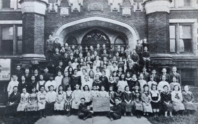 Graduating Eighth Grade Class of Public School 32 in 1919