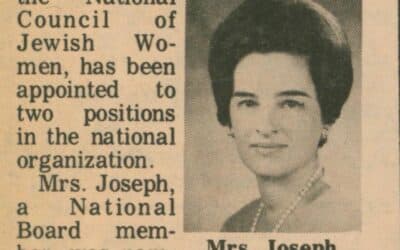 1973 June 8 NCJW Clipping BJR