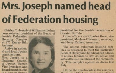1980 May Federation Housing Clipping Amherst Bee