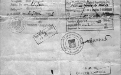 Dratch Pozarny Passport Side B 1922