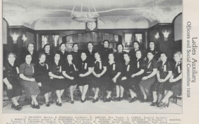 Ladies Auxiliary Offices and Social Committee of the Ustingrader Unterstitzung Verein, 1938