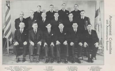 Banquet Arrangement Committee of the Ustingrader Unterstitzung Verein, 1938