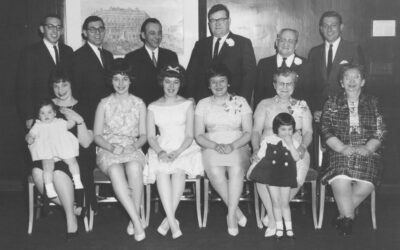 Leslie Shuman with Shuman Family, 1960s